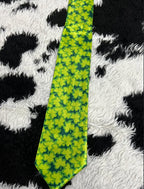 Green Clovers Tie