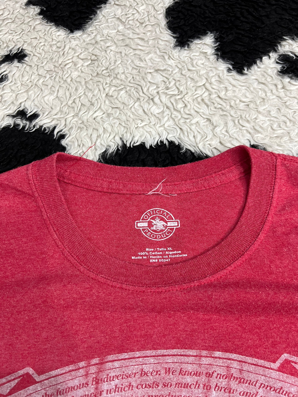 Budweiser Tee (Large)