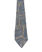 Van Heusen Beige & Blue Paisley Tie
