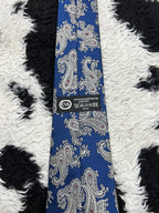 C&A Blue Paisley Tie