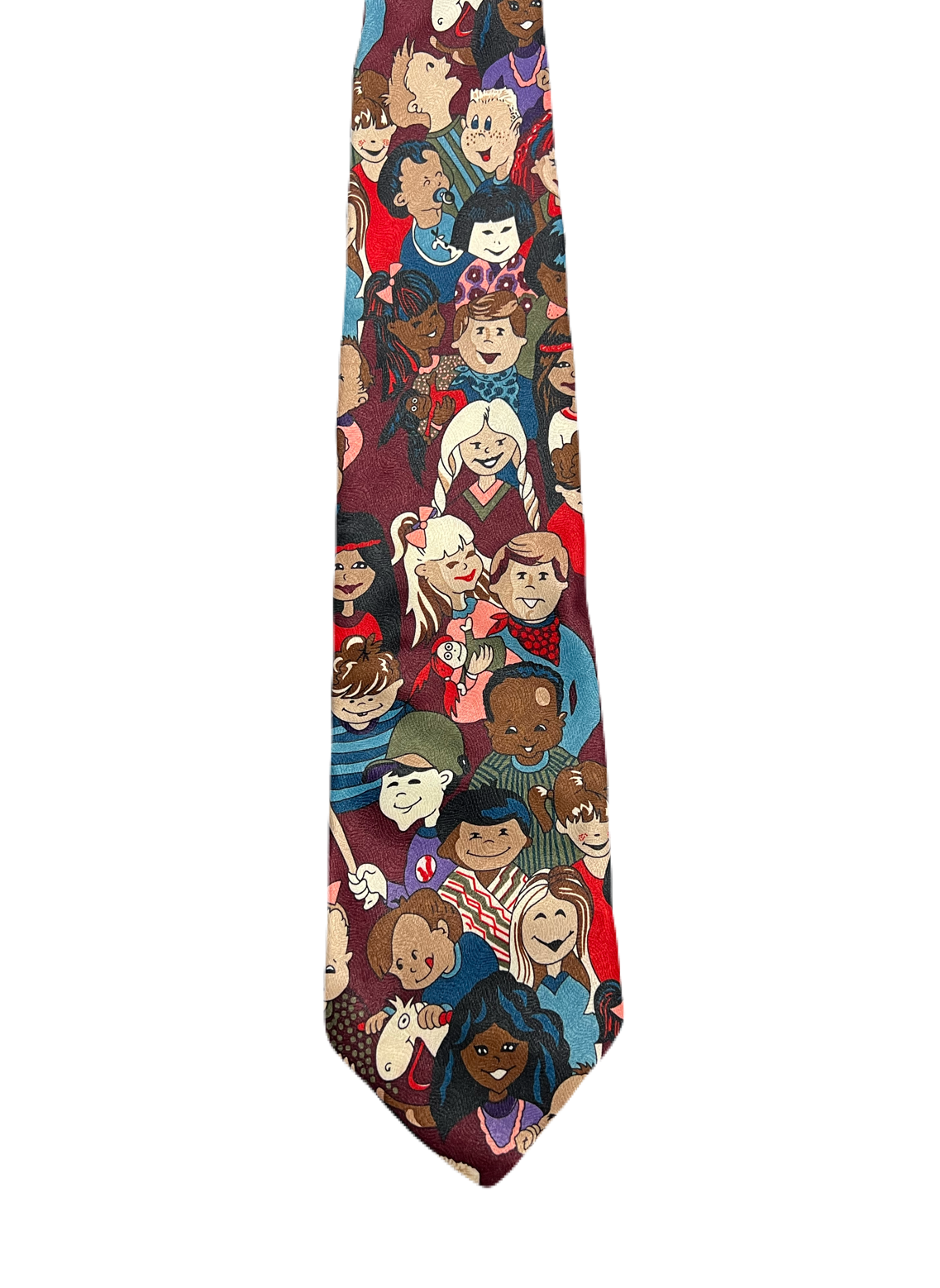 Crowd of Children Tie