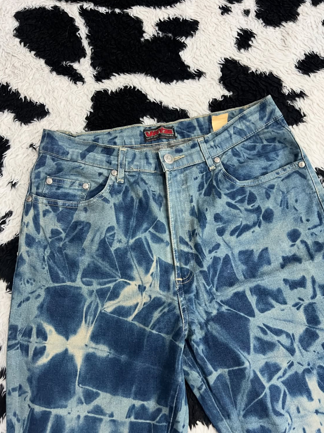 Urban Trendz Bleach Tie-Dye Denims (Waist 30)