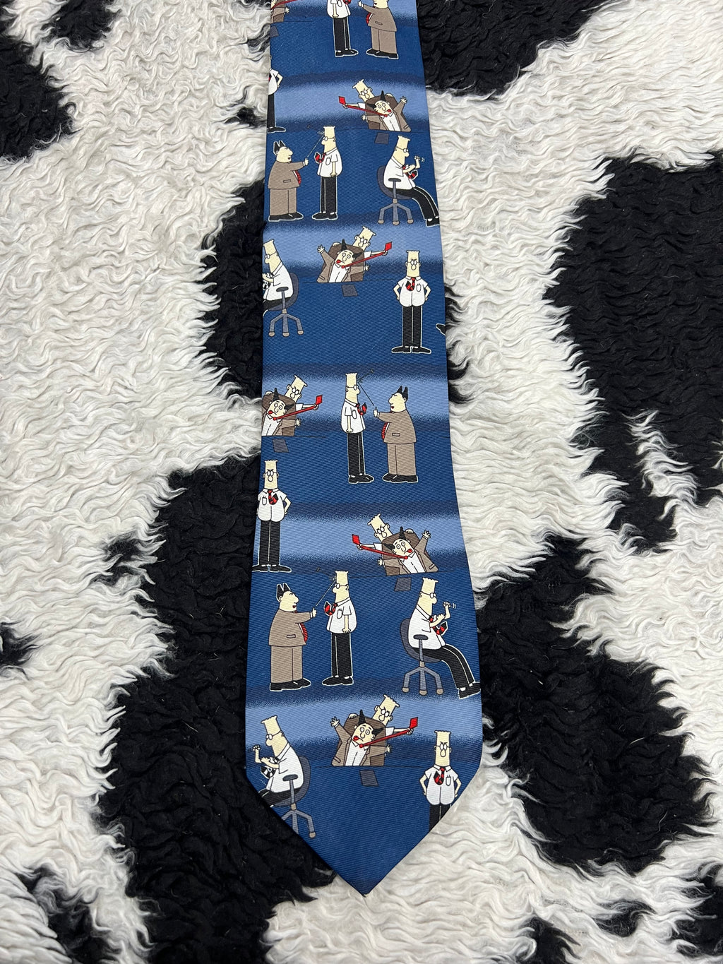 Dilbert Office Tie