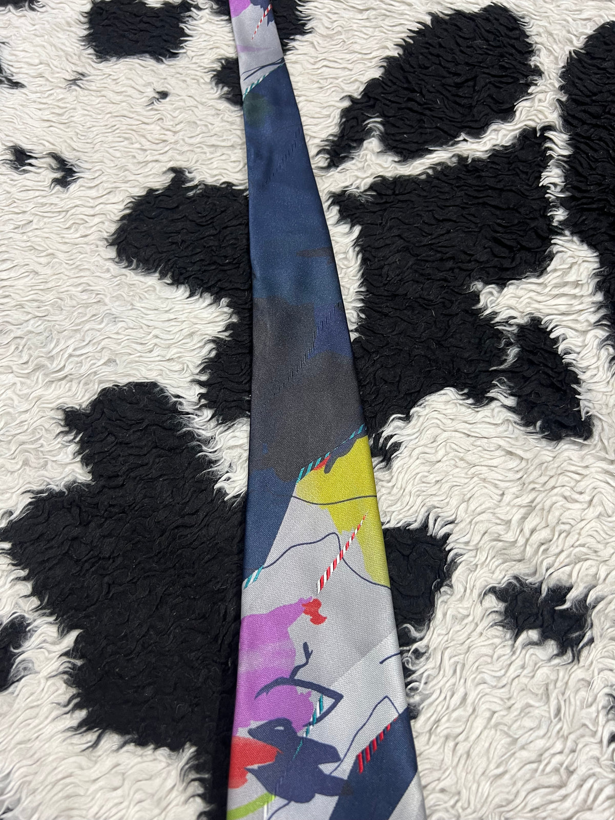 Zazzi Fully Embroidered Abstract Tie