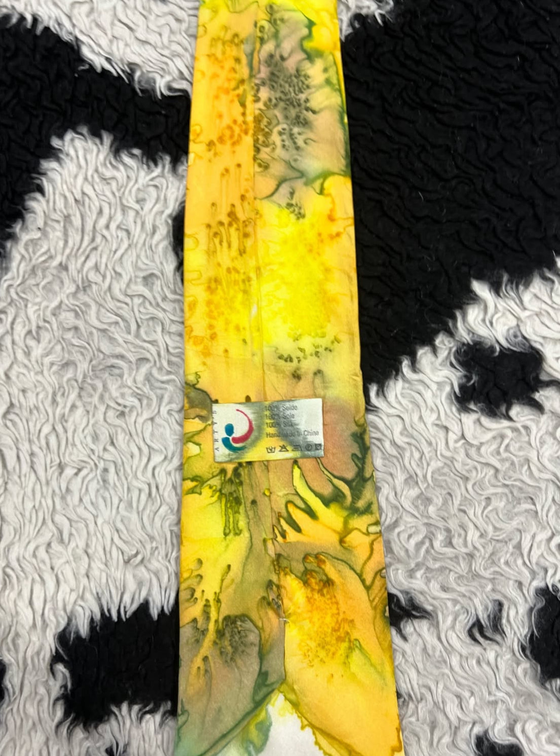 Yellow Dyed Tie