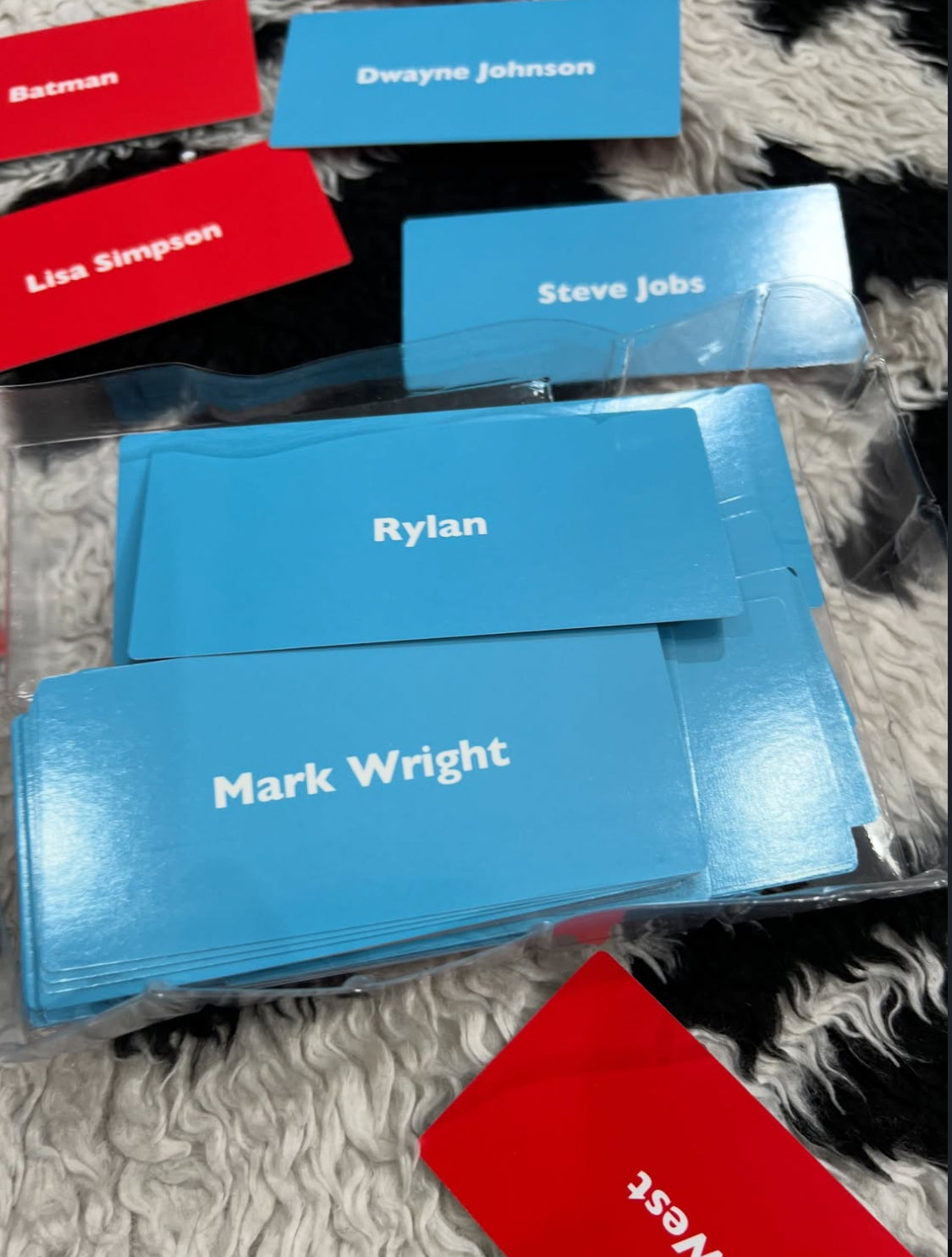 Who Am I? Card Game