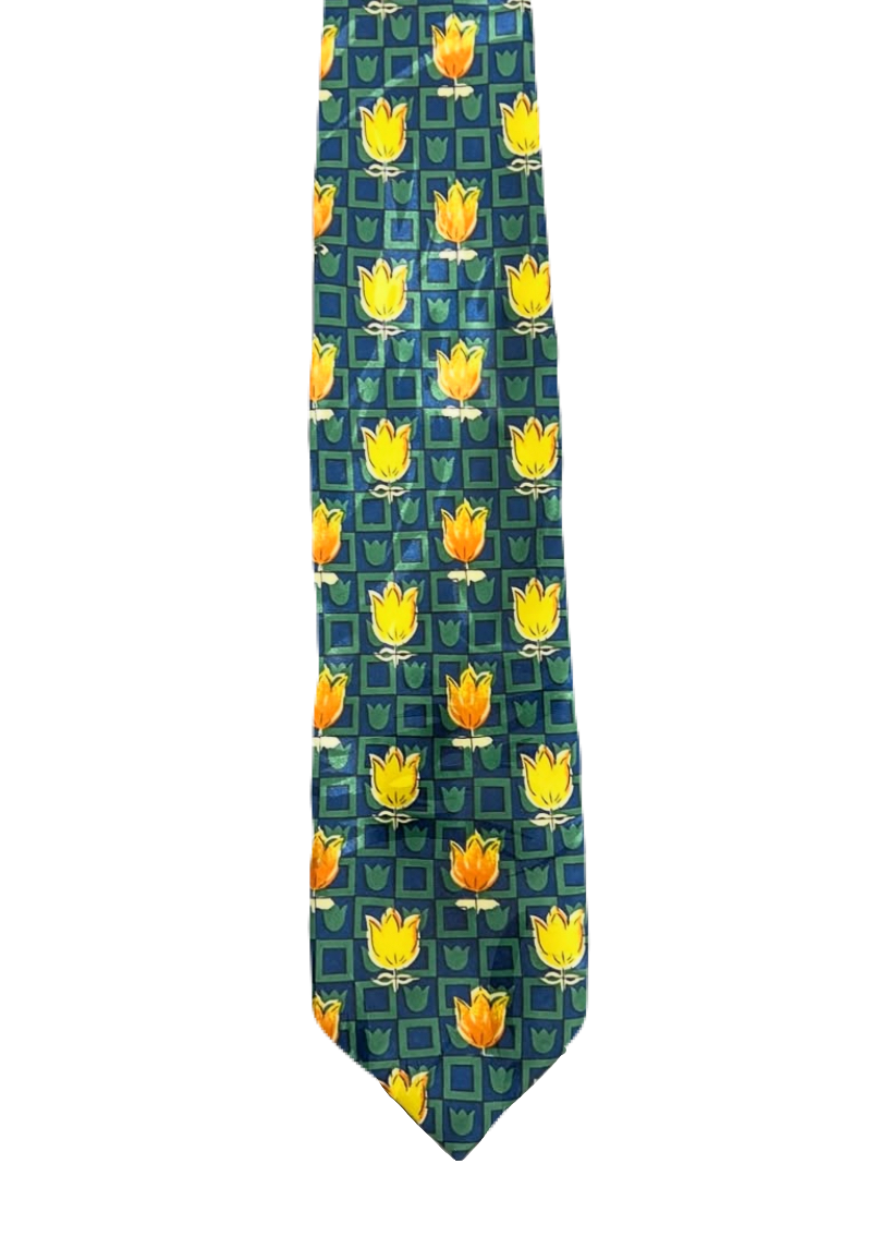 Greenwoods Tulips Tie