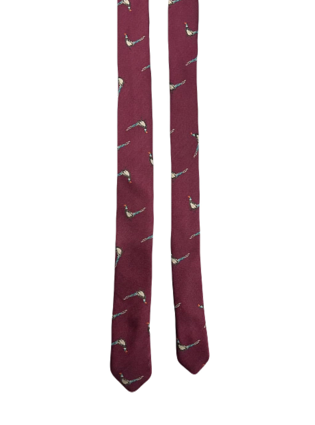 Narrow Pheasants Tie