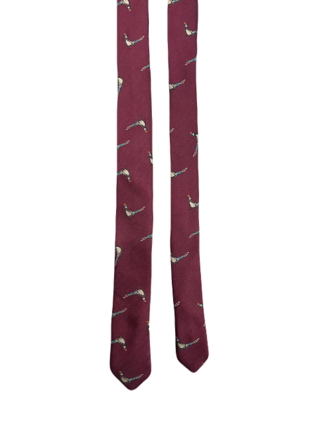 Narrow Pheasants Tie