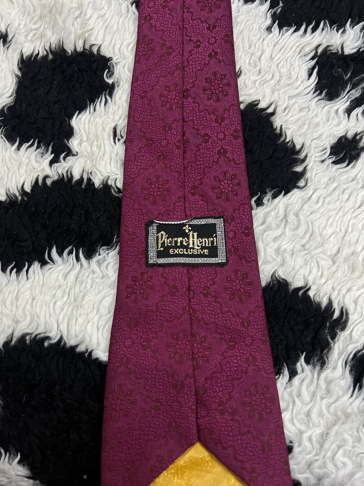 Pierre Henri Embroidered Tie