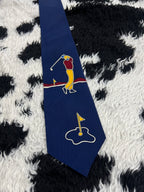 Golfing Graphic Tie