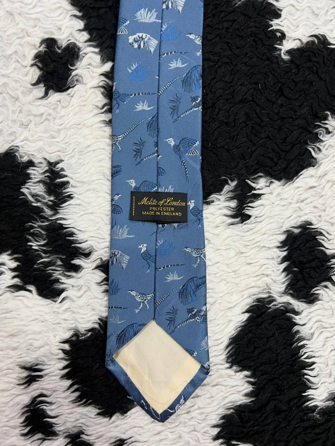 Blue Pheasants Tie