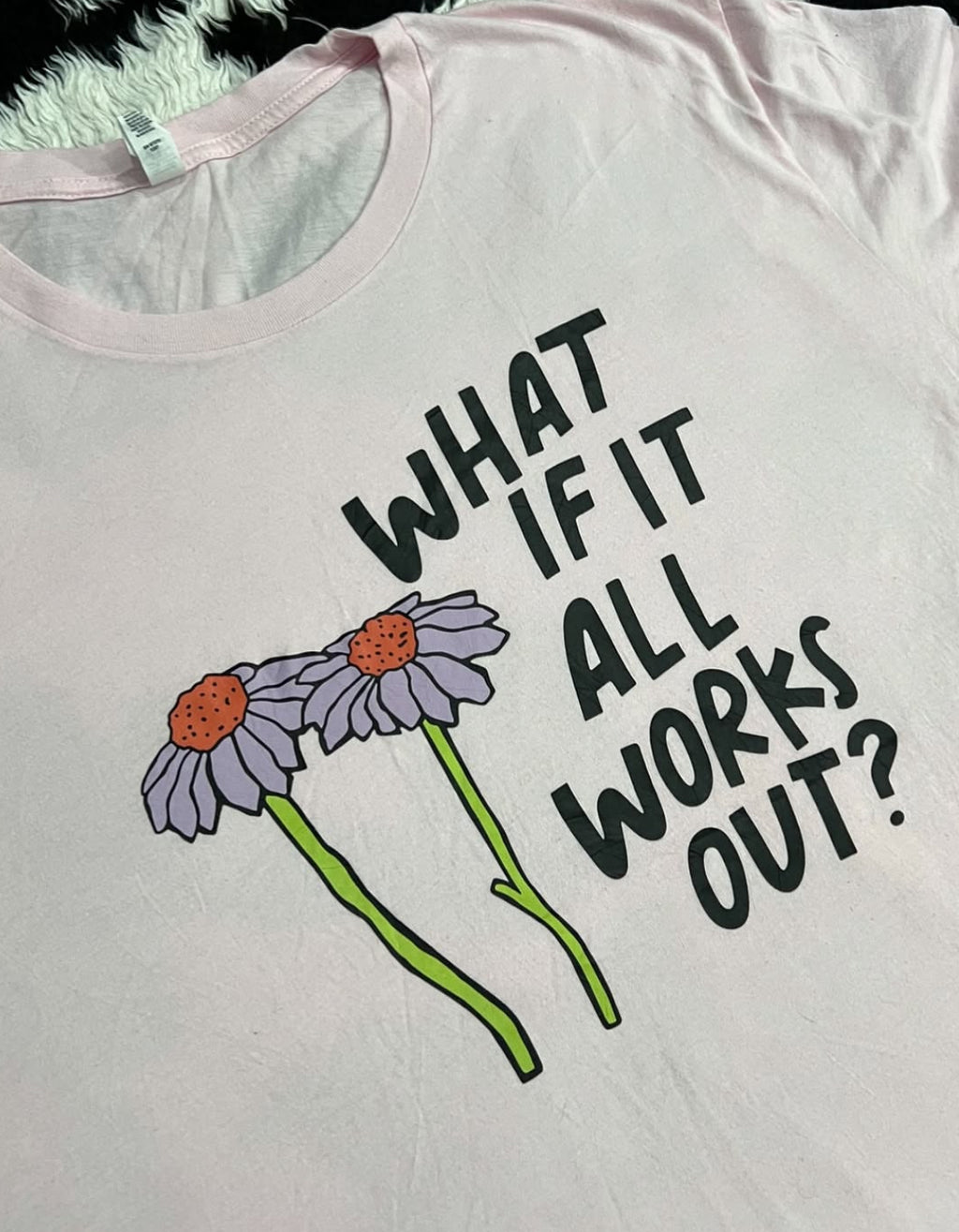 "What if it all works out?" Tee (Extra Large)