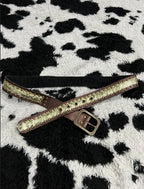 Brown & Gold Belt