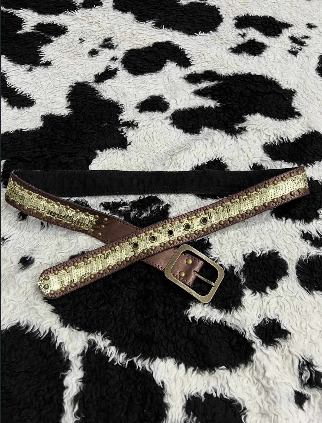 Brown & Gold Belt