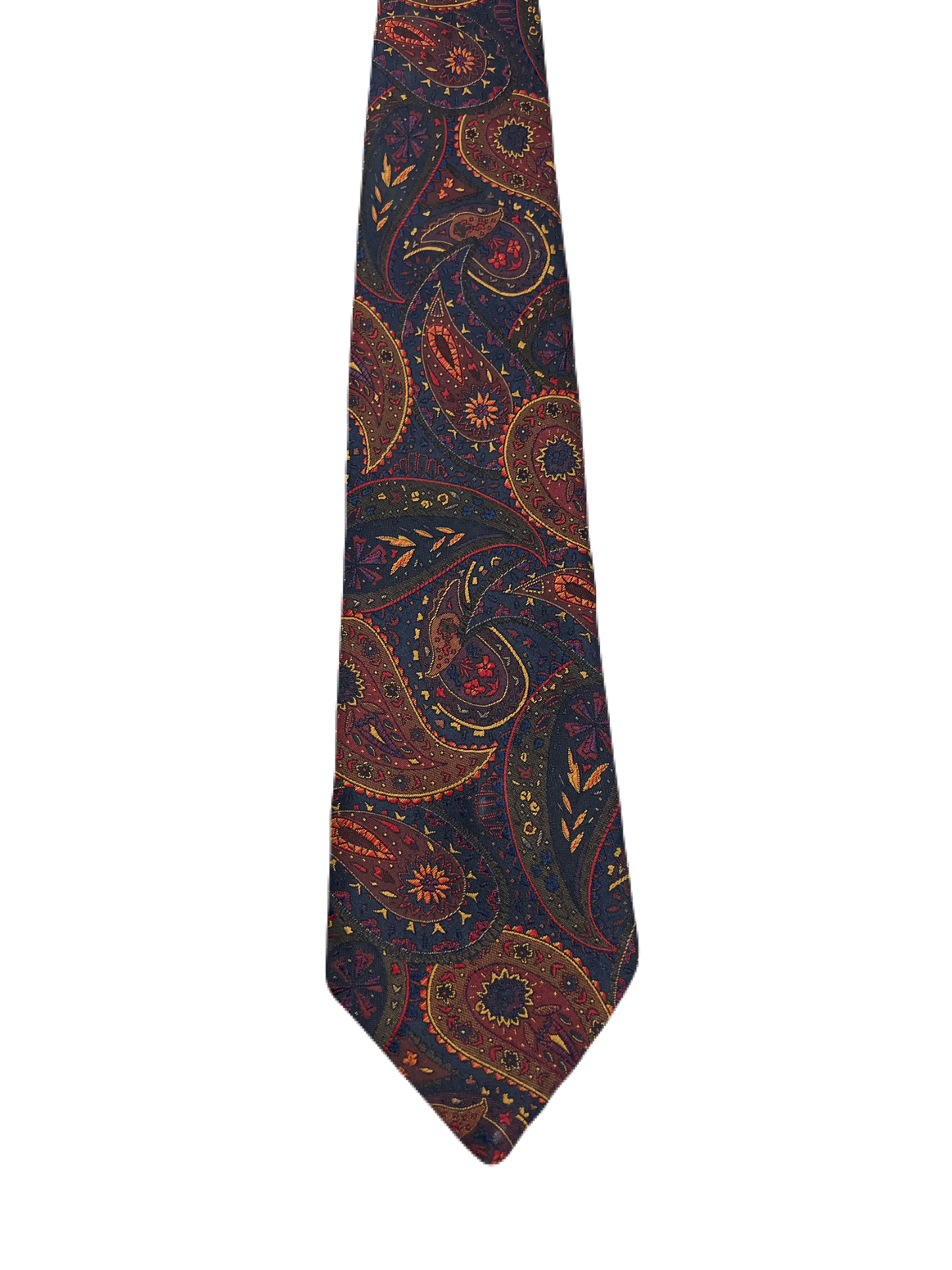 Lloyd Attree Paisley Embroidered Tie