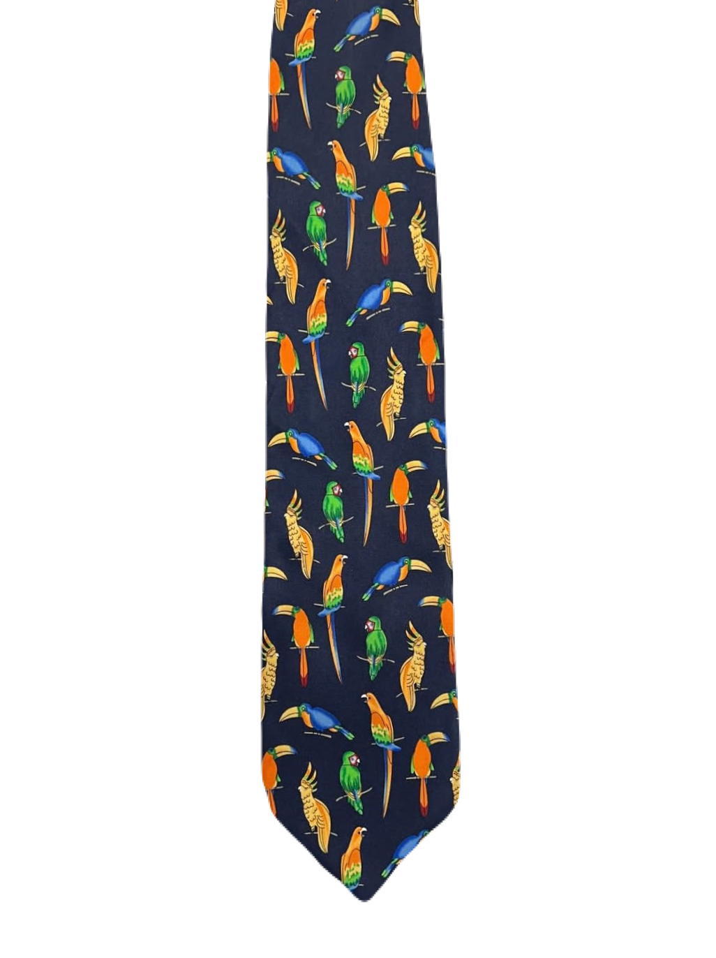 Parrots & Toucans Graphic Tie