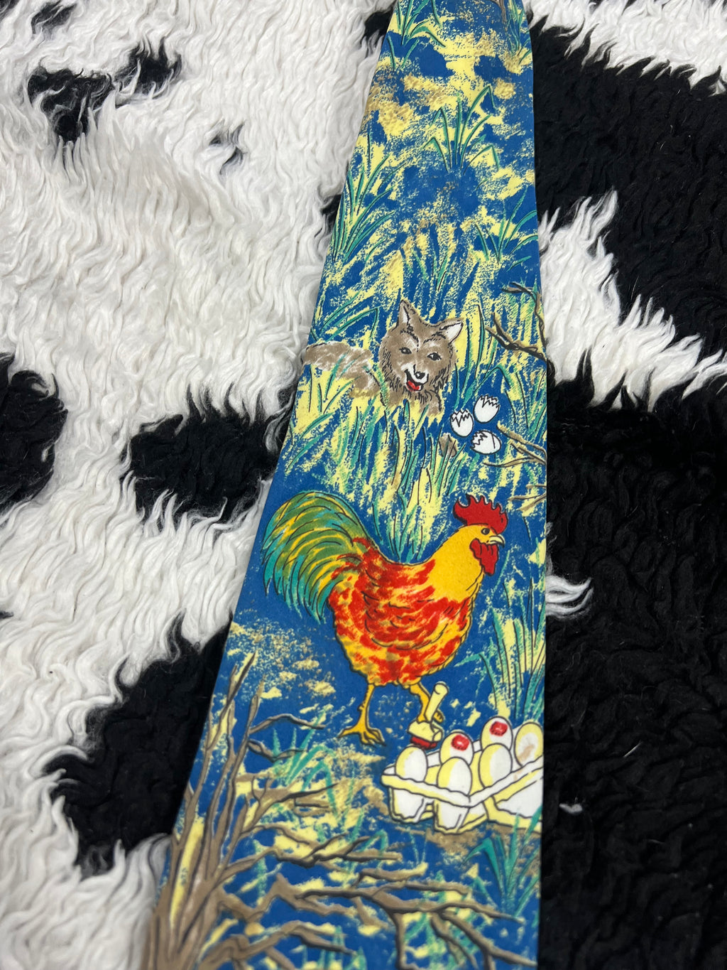 Chicken Coop & Fox Tie