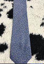 Autograph Floral Embroidered Tie