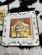 Ballerina Cat Ceramic Plate