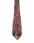 Giovanni Fully Embroidered Red Tie