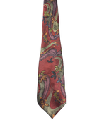 Giovanni Fully Embroidered Red Tie