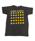 "Fluent in Emoji" Tee (Medium)