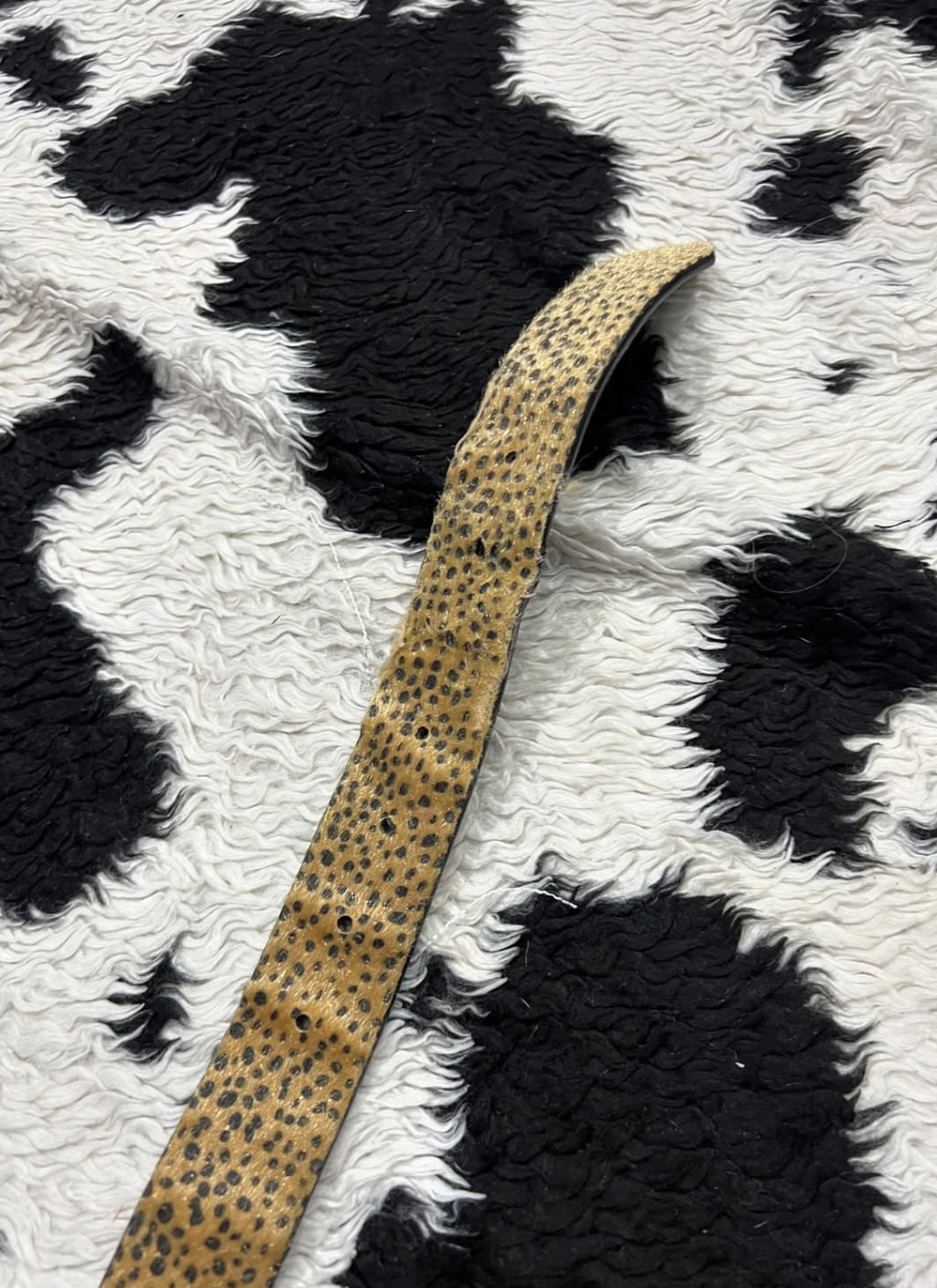 Cheetah Print Belt