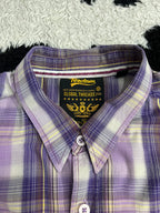 Petroleum Embroidered Buttonup