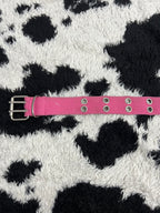 Pink Double Hole Belt