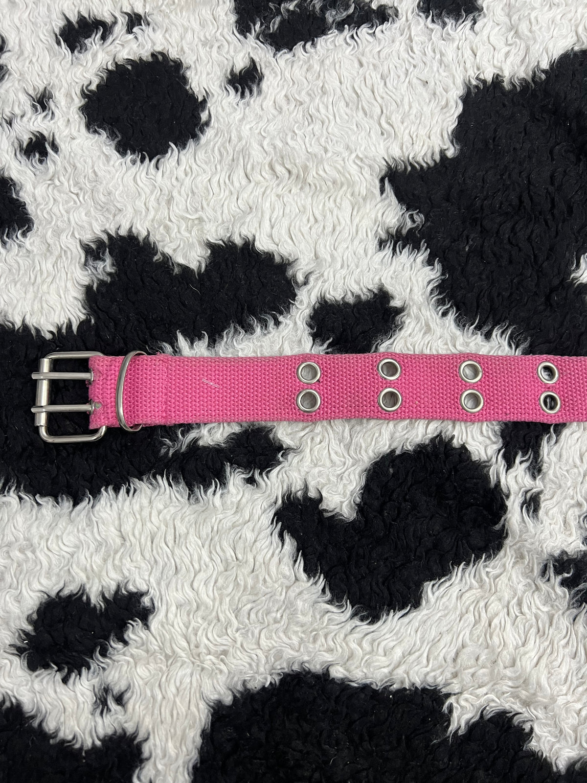 Pink Double Hole Belt