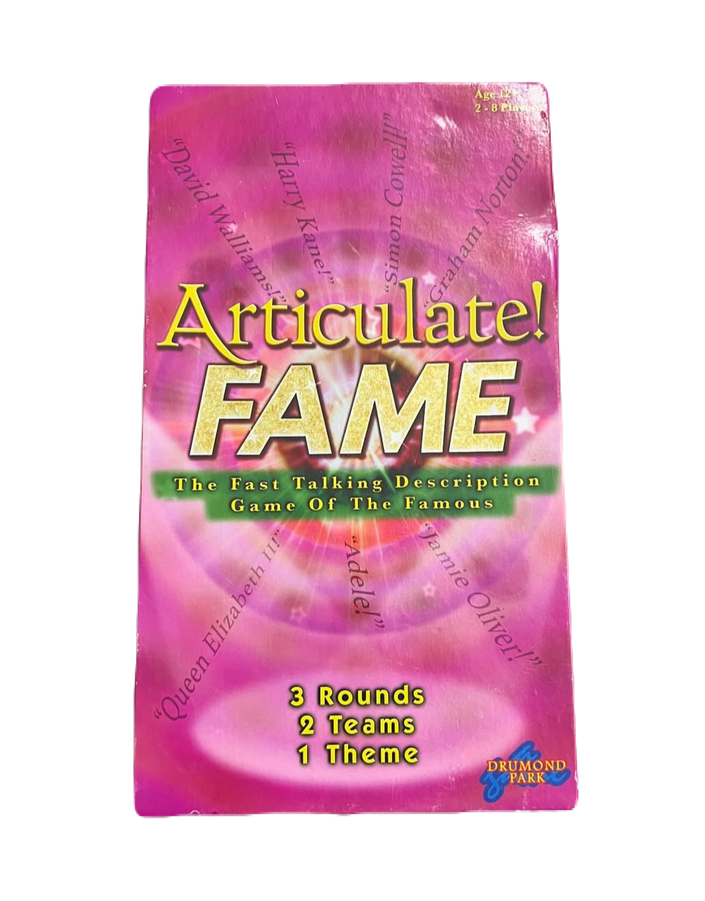 Articulate Fame Card Game