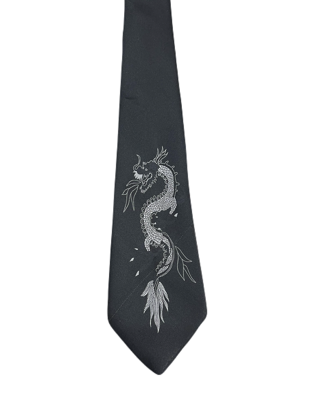 Dragon Embroidered Tie