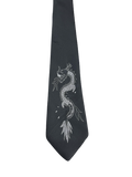 Dragon Embroidered Tie