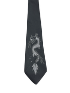 Dragon Embroidered Tie