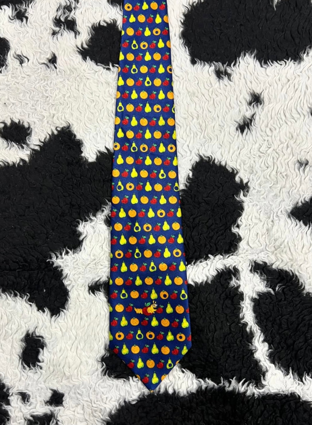 Hungry Caterpillar & Fruits Tie