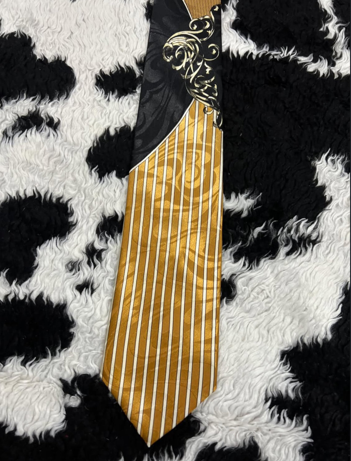 Da Ciro Black & Gold Tie