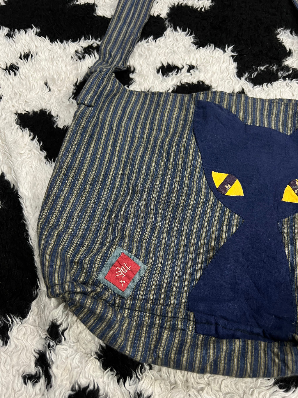 Cat Patchwork Bag