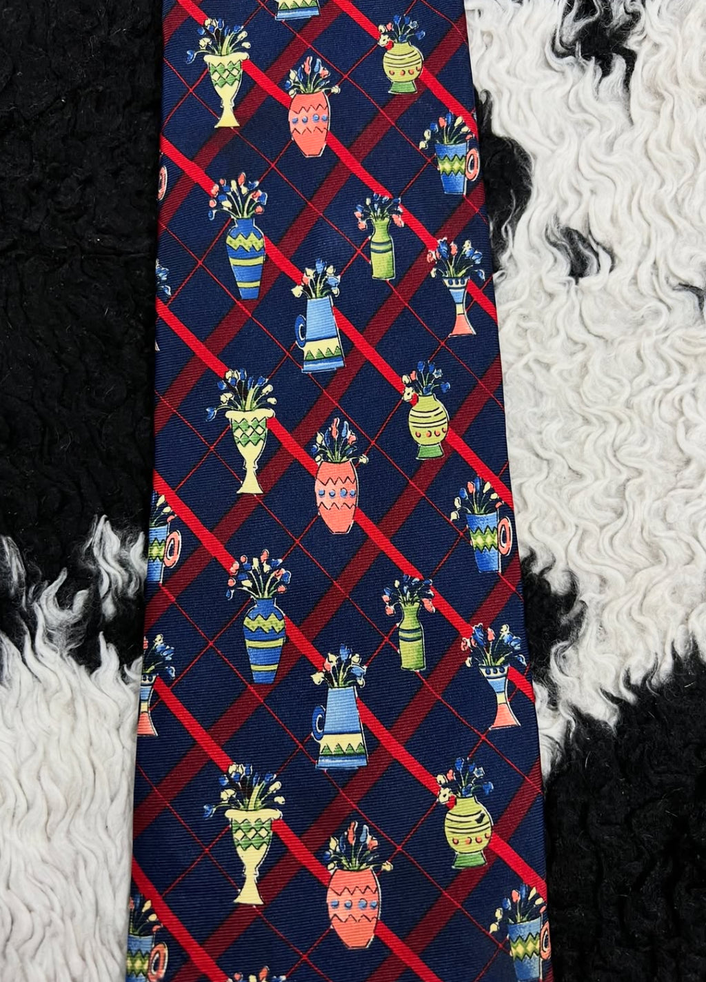 Flower Pots Tie