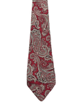 Red Paisley Tie