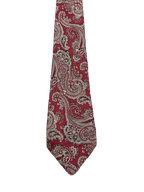 Red Paisley Tie