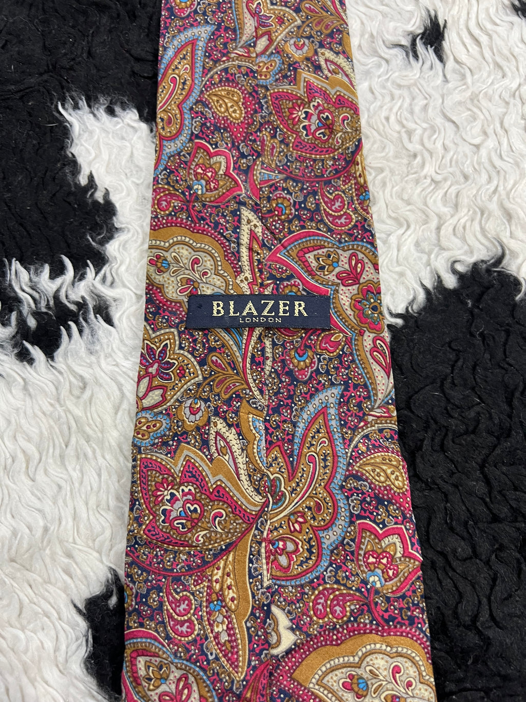 Blazer Paisley Tie