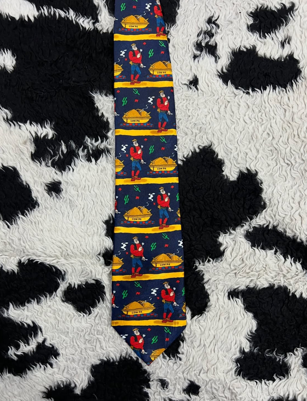 Cowboy & Cowpie Tie