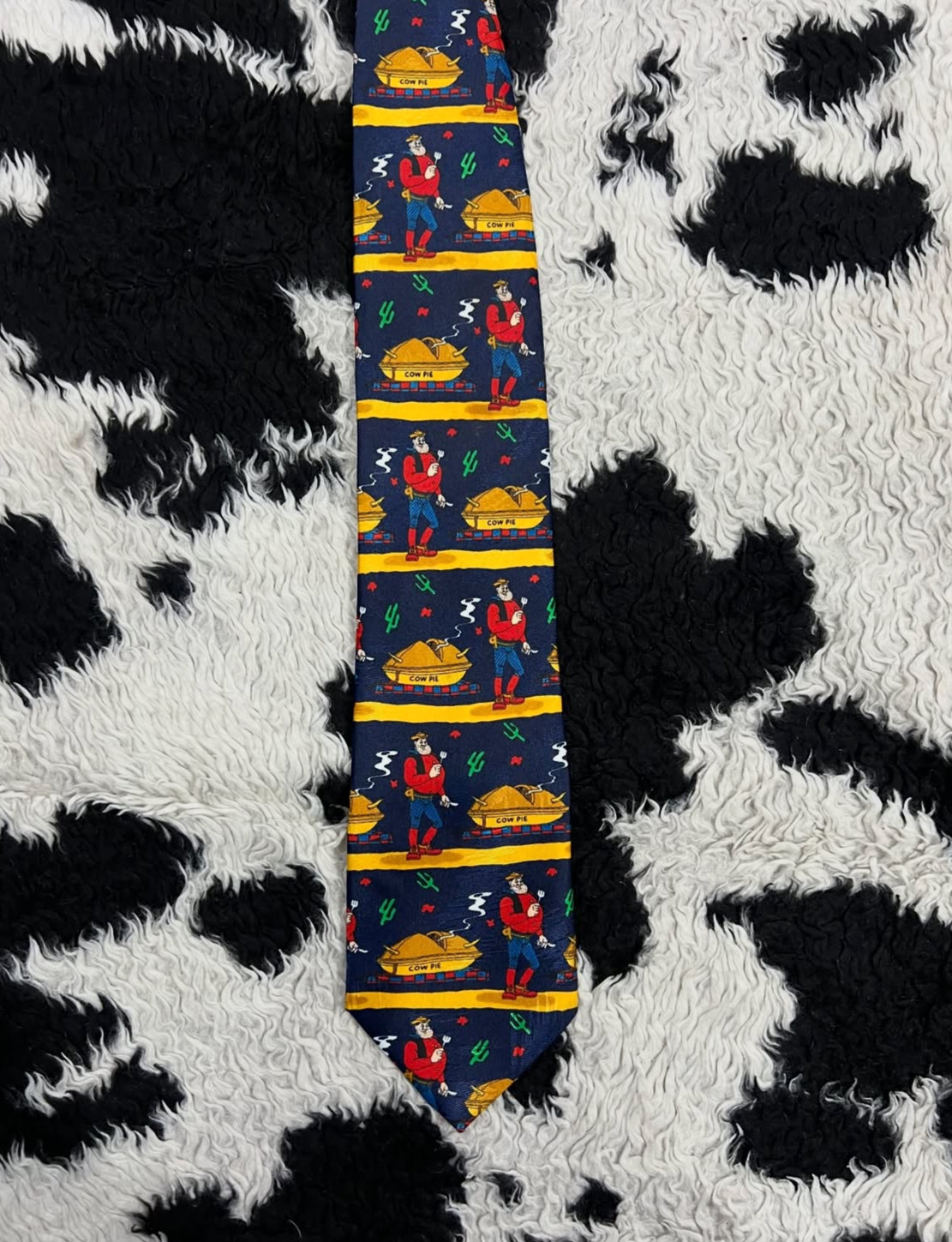 Cowboy & Cowpie Tie