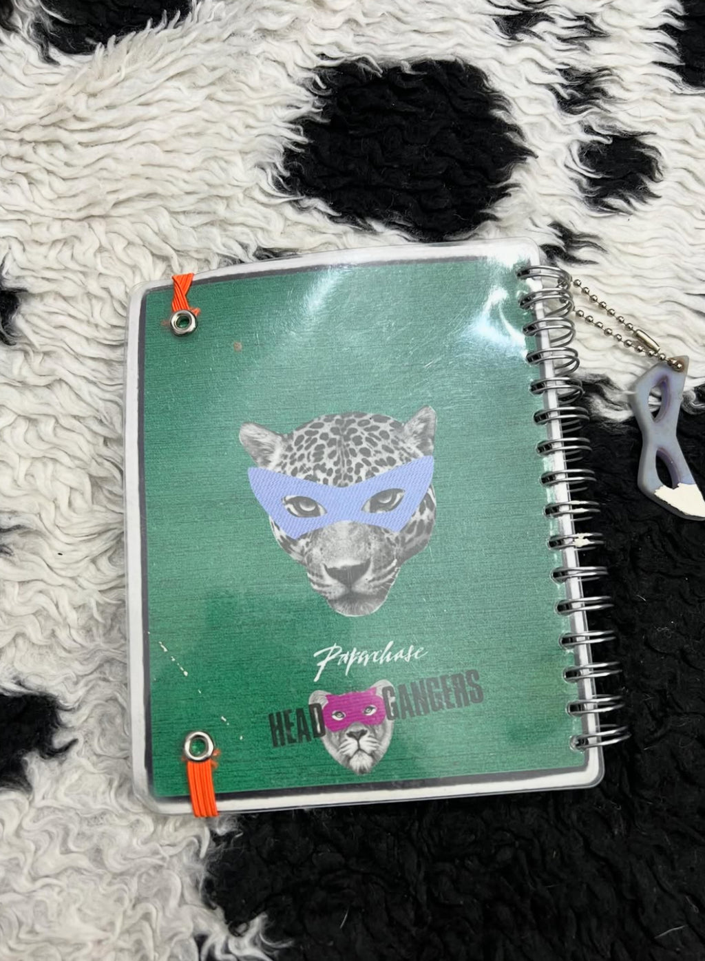 Cheetah in Mask Mini Journal