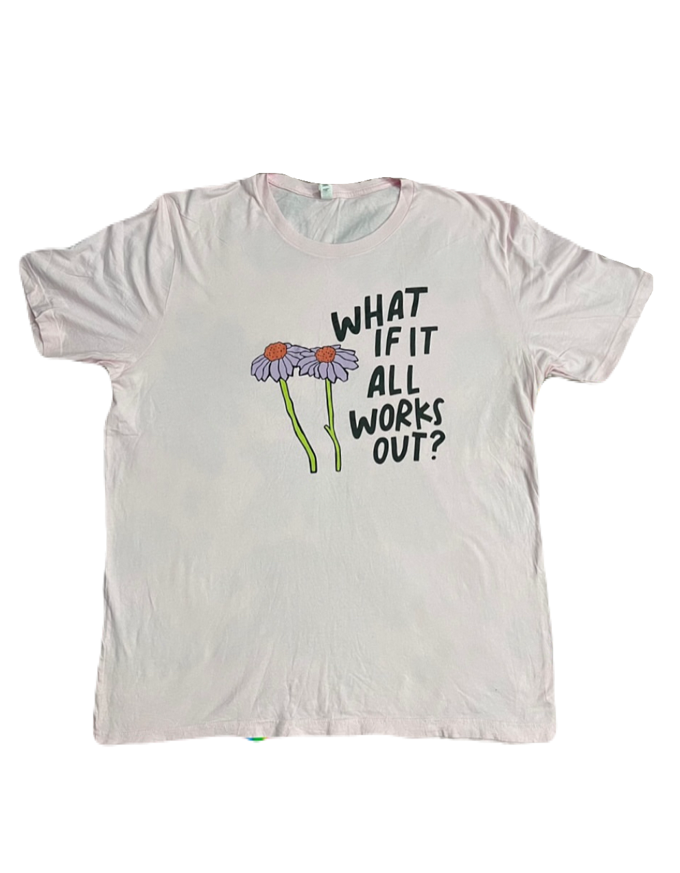 "What if it all works out?" Tee (Extra Large)