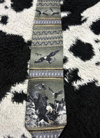 Tesoro Rosso Bald Eagle Tie