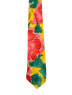 Yellow & Pink Floral Tie