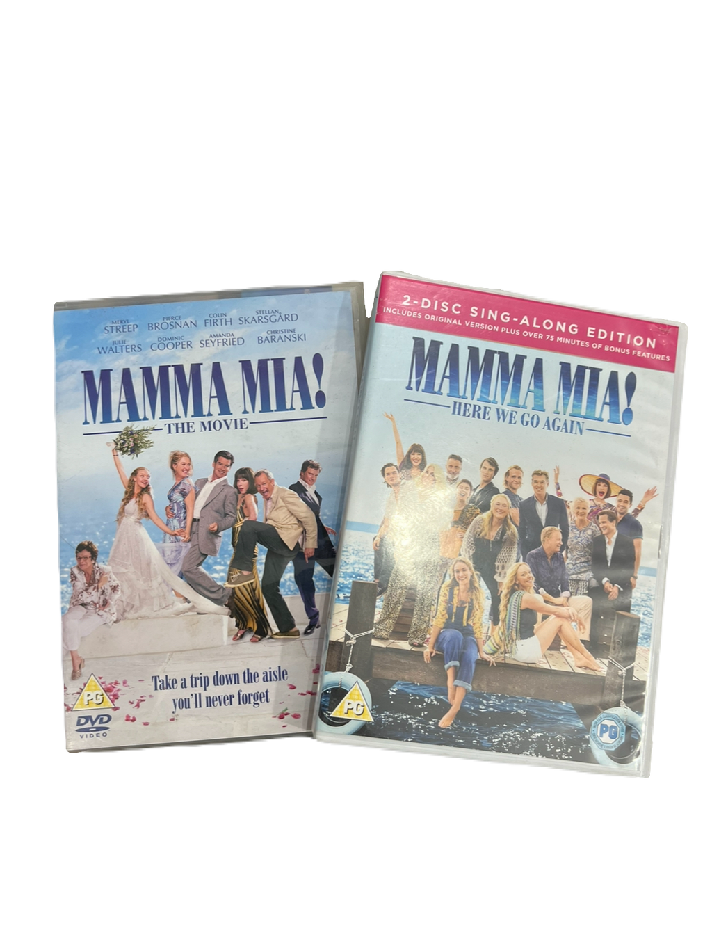 Mamma Mia DVDs