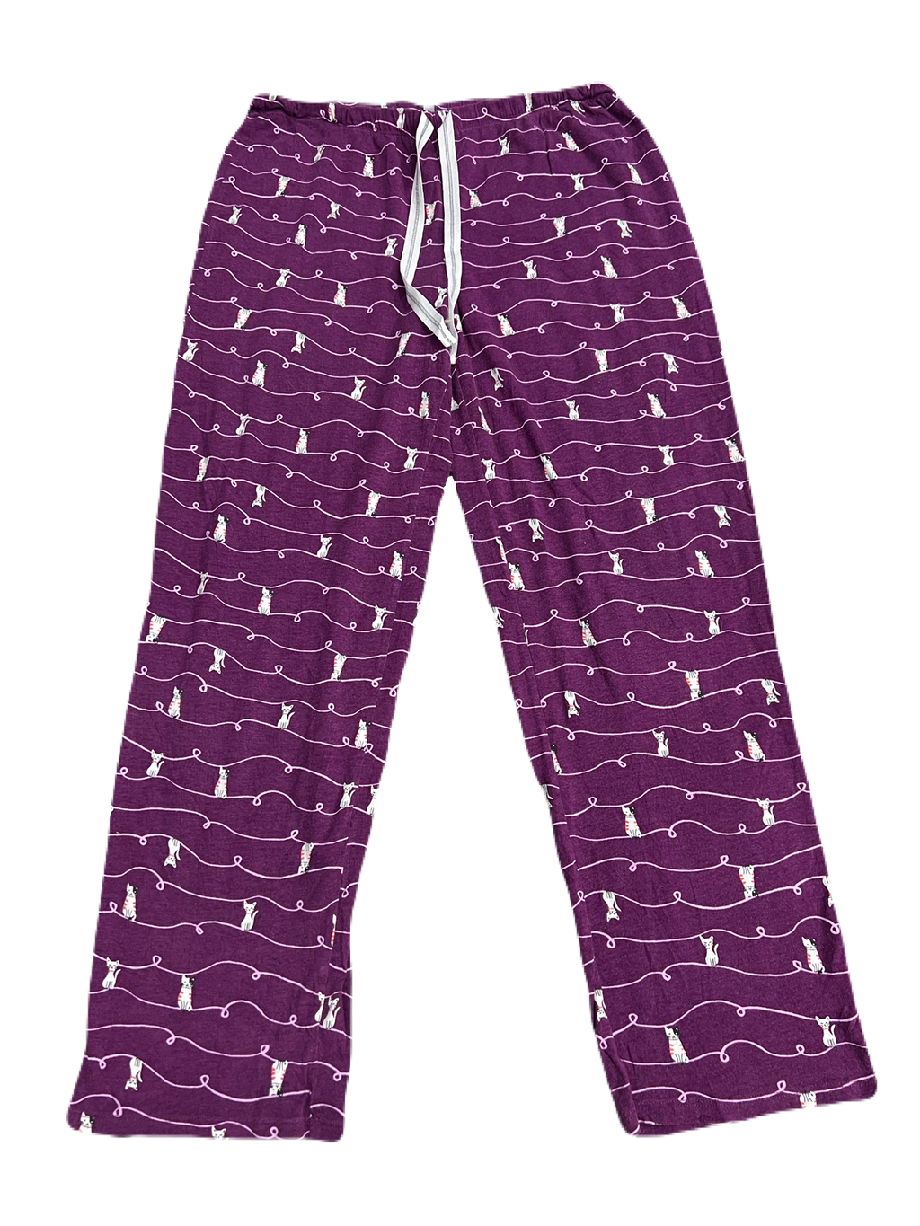 Purple Cat PJs (Large)